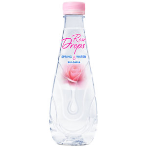БИО Розова Вода за Пиене - Rose Drops - 500 мл. - Най-Добра Цена